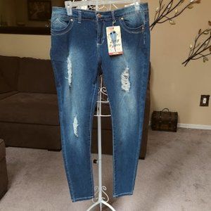 NWT Jupital sz 14 sexy curves jeans with skinny legs